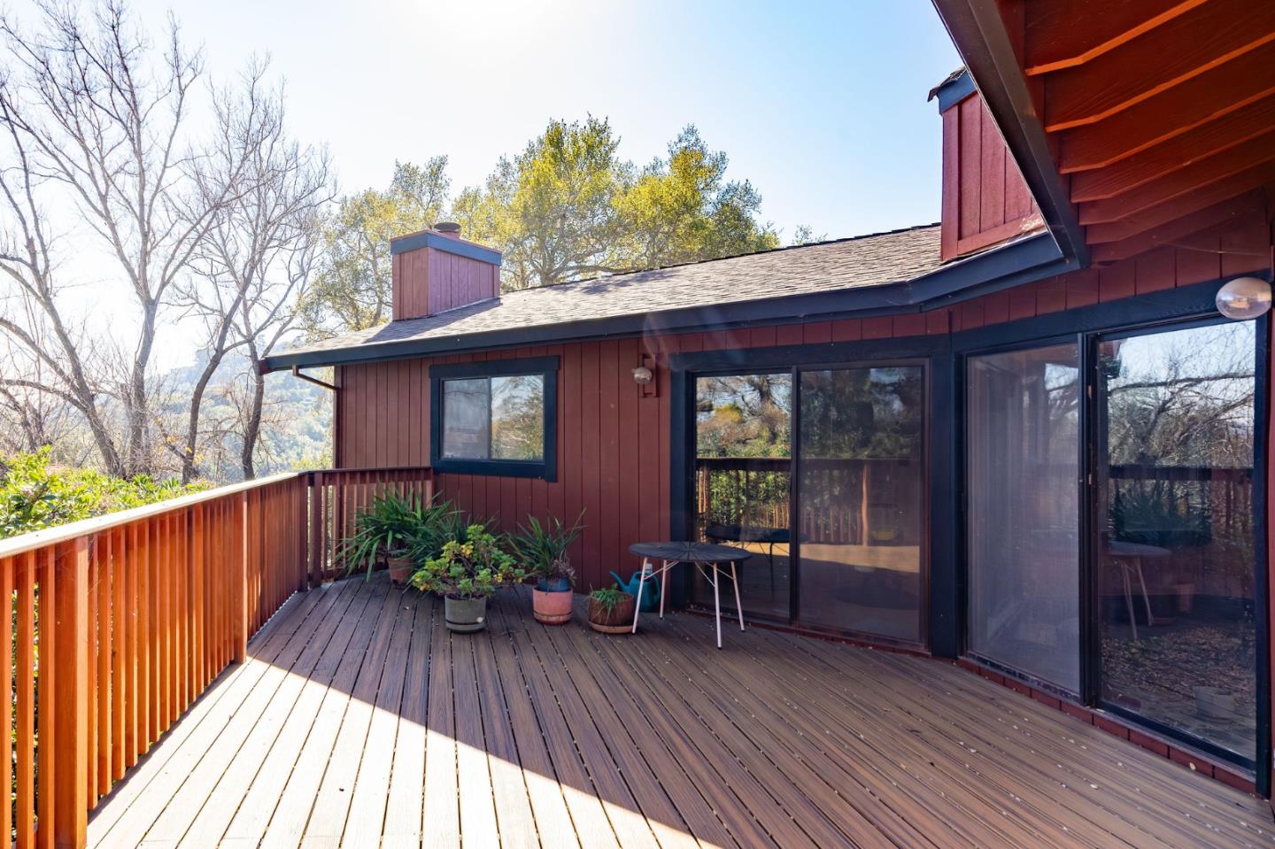 917 Holly Road Belmont, CA 94002 - Photo 18 of 82 a view of a house with sitting area and wooden floor