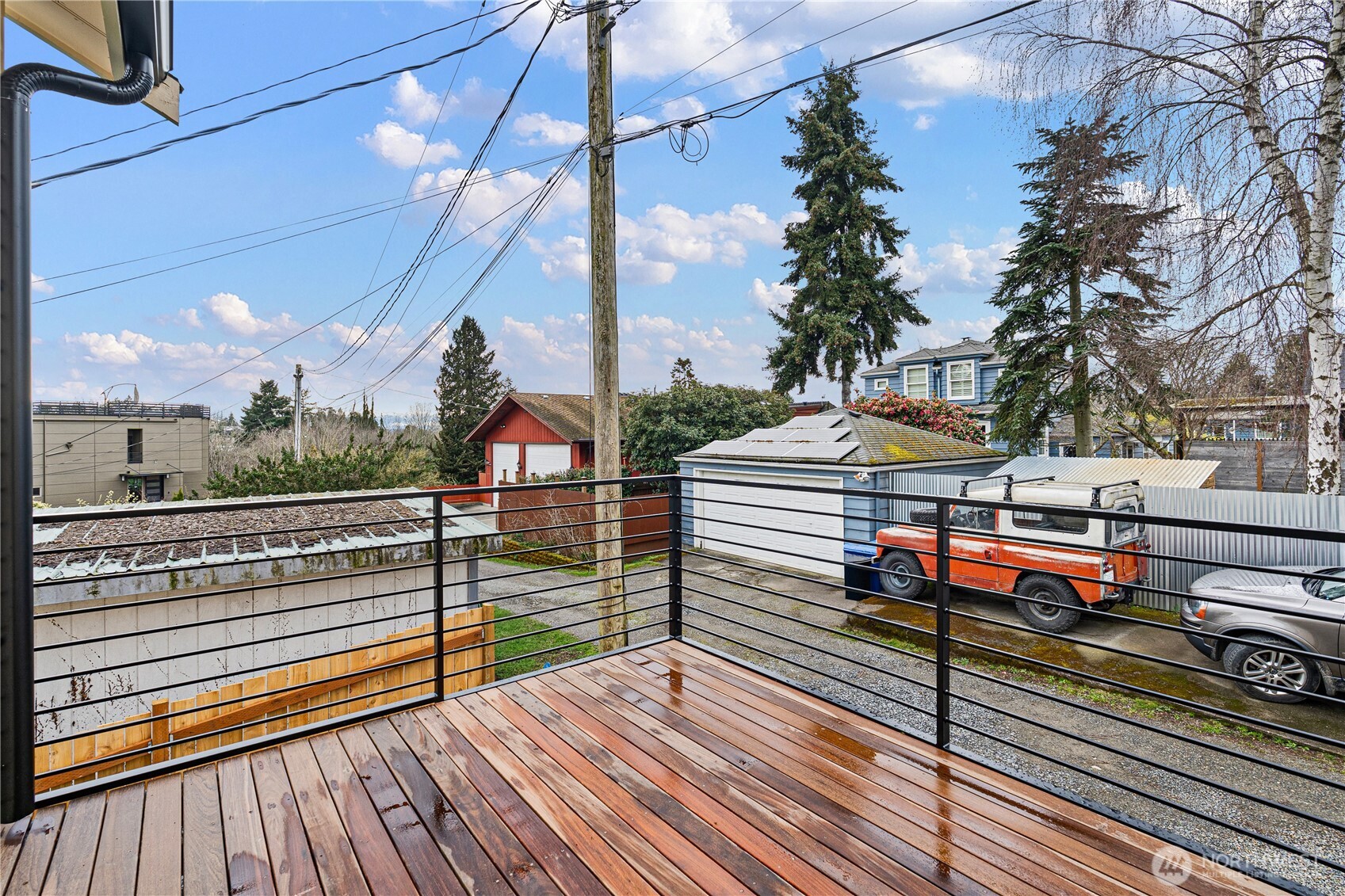 3412 Northwest 56th Street Seattle, WA 98107 - Photo 16 of 26 a view of a balcony with a potted plant