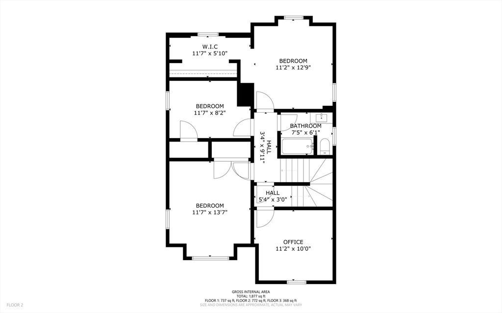 30 Baker Road Everett, MA 02149 - Photo 41 of 42 a picture of floor plan