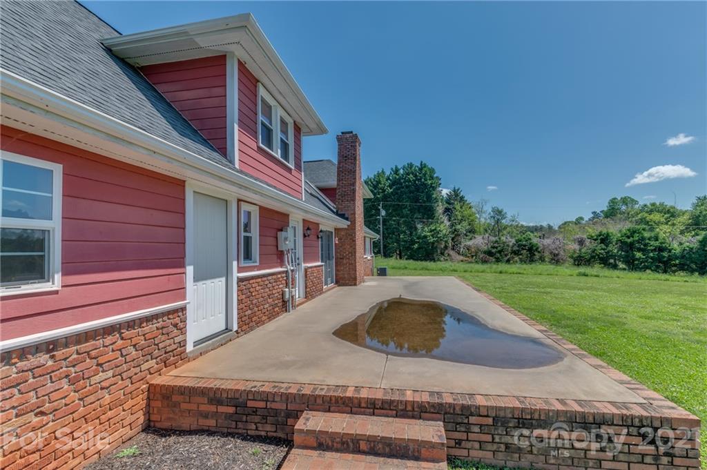 606 Old Stonecutter Road Rutherfordton, NC 28139 - Photo 40 of 48 a view of outdoor space yard deck patio and swimming pool