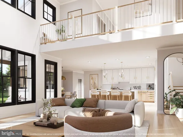 a view of a living room and balcony