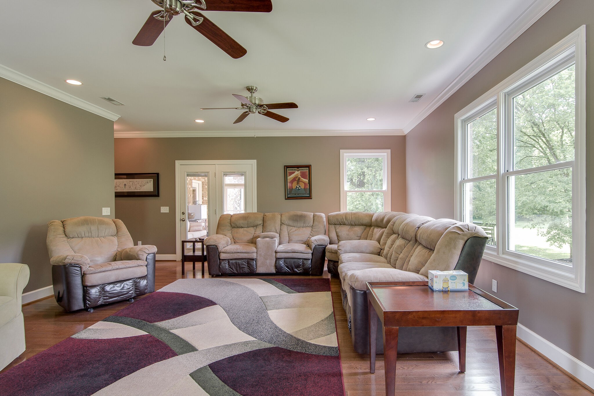 5125 Old Harding Road Franklin, TN 37064 - Photo 25 of 50 a living room with furniture and a large window