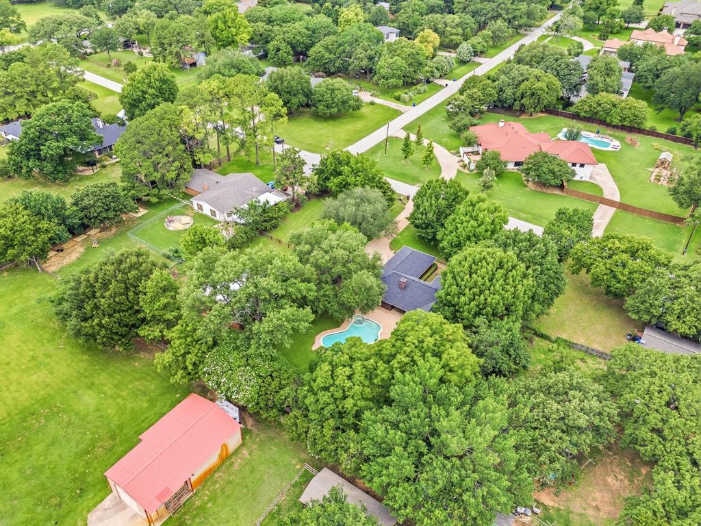 1805 Renfro Road Colleyville, TX 76034 - Photo 38 of 40 Aerial view