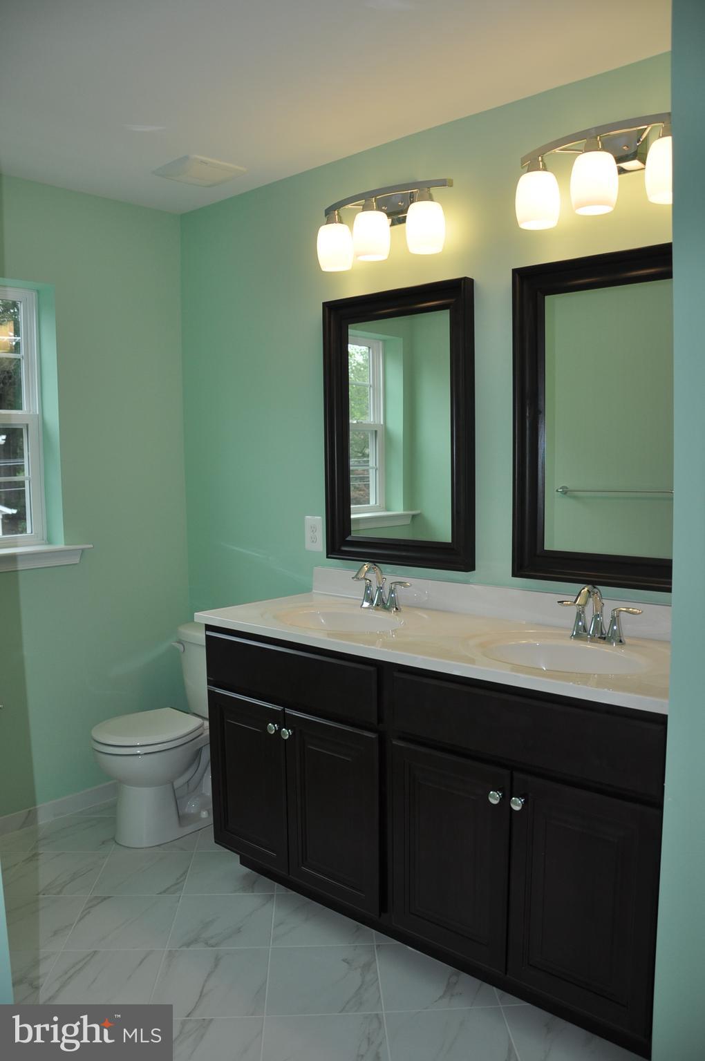 14342 Cape May Road Silver Spring, MD 20904 - Photo 15 of 18 DOUBLE VANITY BATH IN FINISHED BASEMENT
