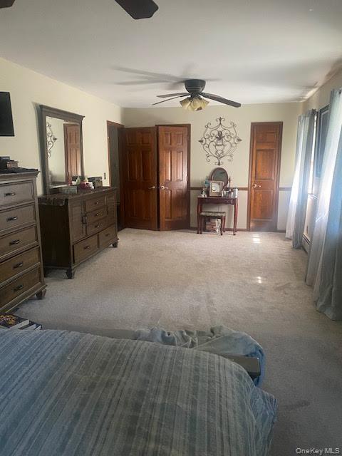 52 Woodland Road Highland Mills, NY 10930 - Photo 21 of 47 Carpeted bedroom with ceiling fan