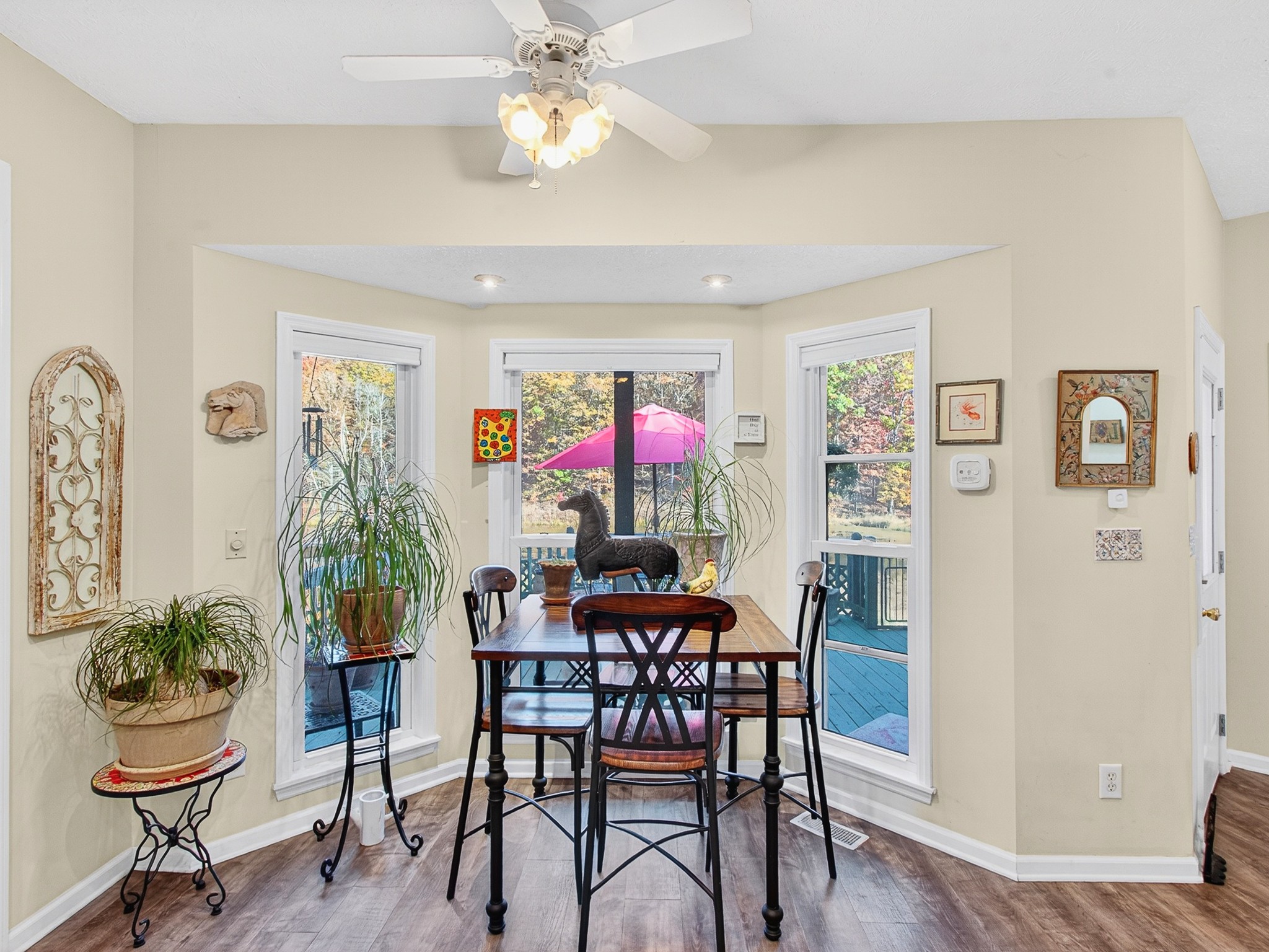 129 Leland Road Summertown, TN 38483 - Photo 46 of 81 a view of a dining room with furniture and wooden floor