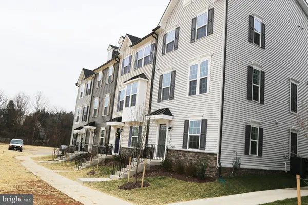 a view of a building with many windows