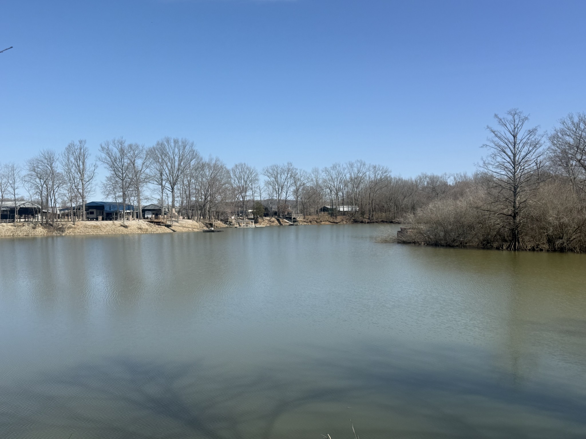 442 Duck Blind Road Clifton, TN 38425 - Photo 26 of 33 a view of lake view with mountain