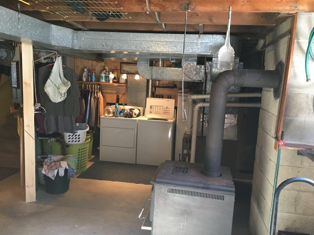904 East Pond Road Smithfield, ME 04978 - Photo 35 of 42 Basement laundry