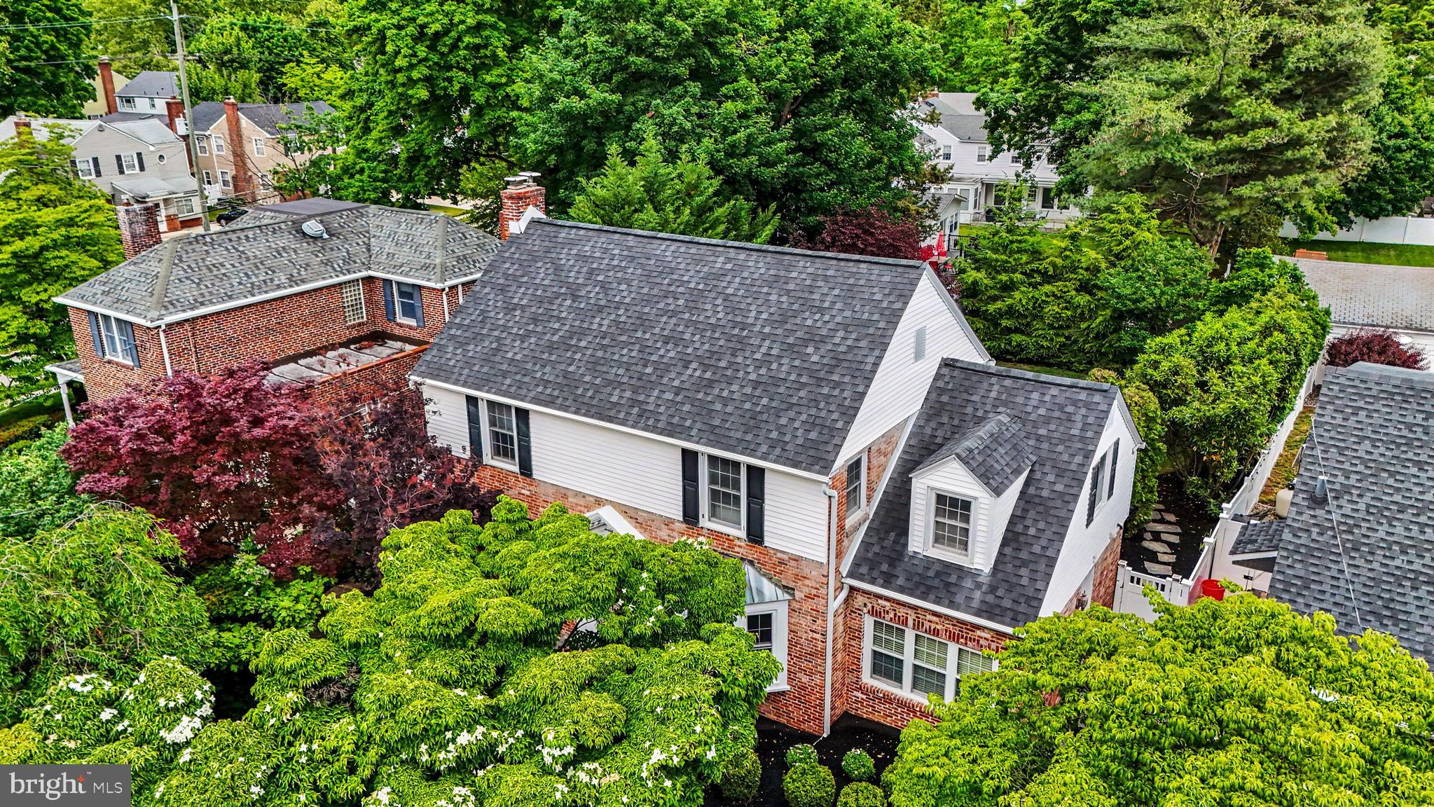 235 Hopkins Road Haddonfield, NJ 08033 - Photo 43 of 47 front view of a house with a yard