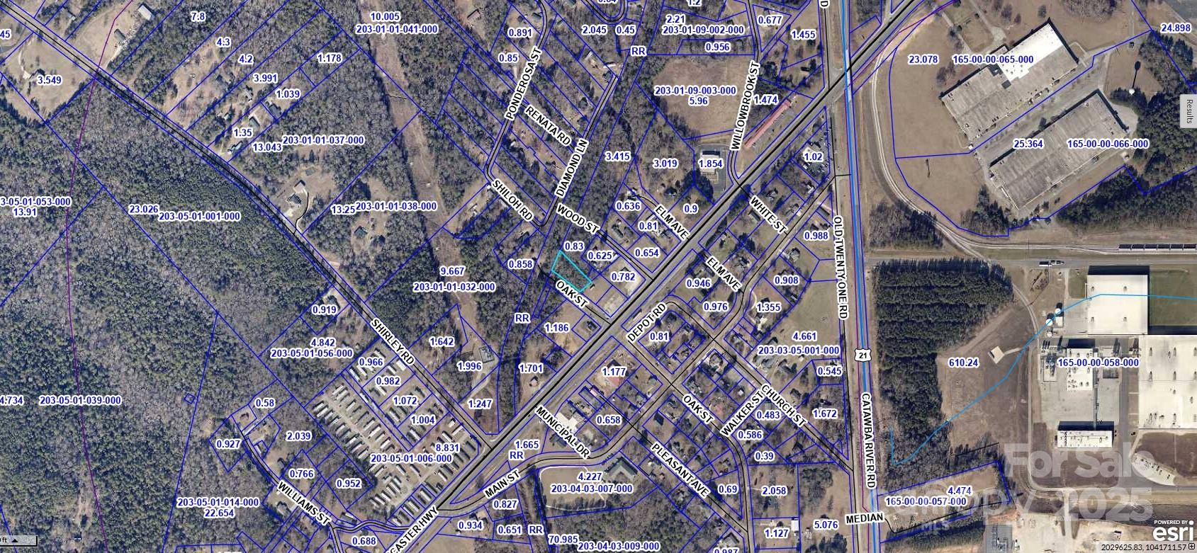 0 Wood Street Fort Lawn, SC 29714 - Photo 2 of 6 a backyard of a brick building with large trees