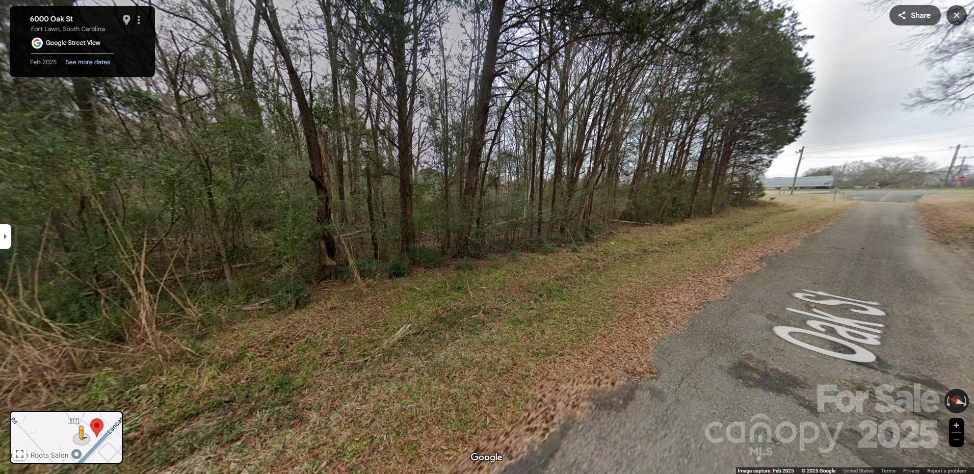 0 Wood Street Fort Lawn, SC 29714 - Photo 5 of 6 a view of a street with trees in front of it