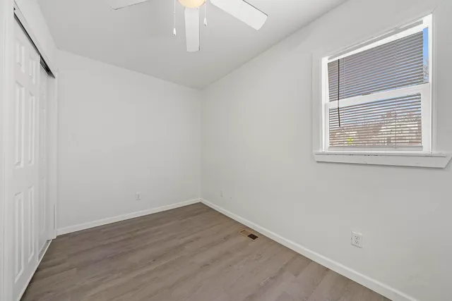 wooden floor in an empty room