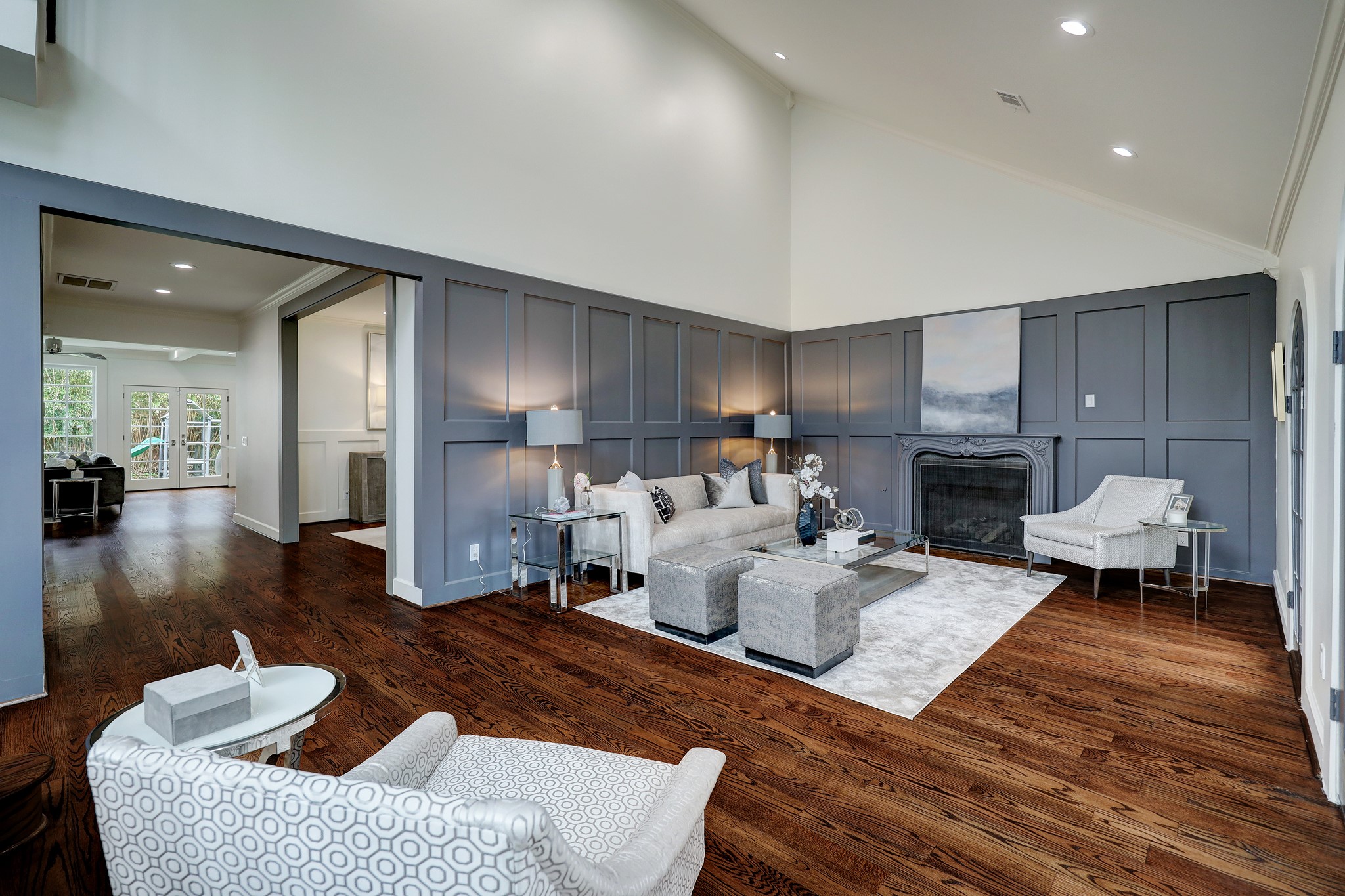2027 Branard Street Houston, TX 77098 - Photo 4 of 36 a living room with furniture and a wooden floor
