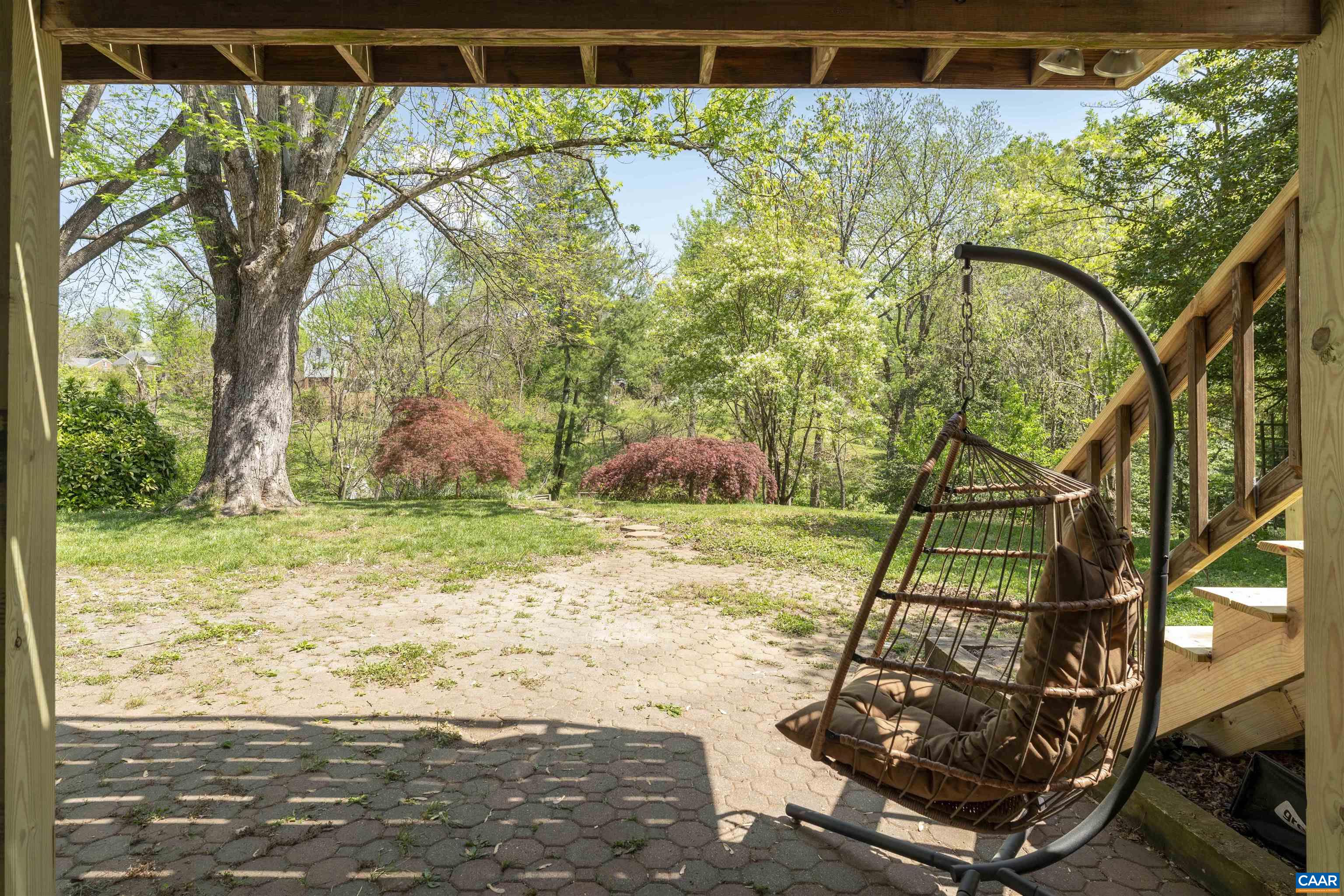 738 Lexington Avenue Charlottesville, VA 22902 - Photo 27 of 34 a view of a backyard with plants