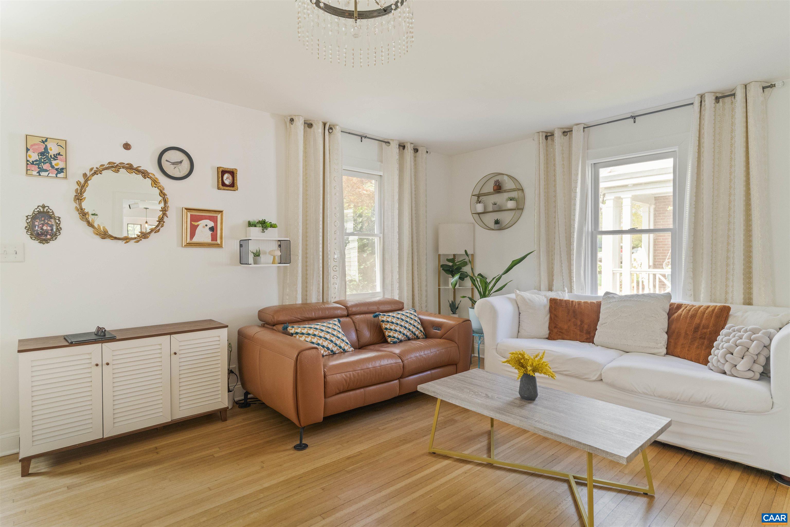 738 Lexington Avenue Charlottesville, VA 22902 - Photo 7 of 34 a living room with furniture and a large window