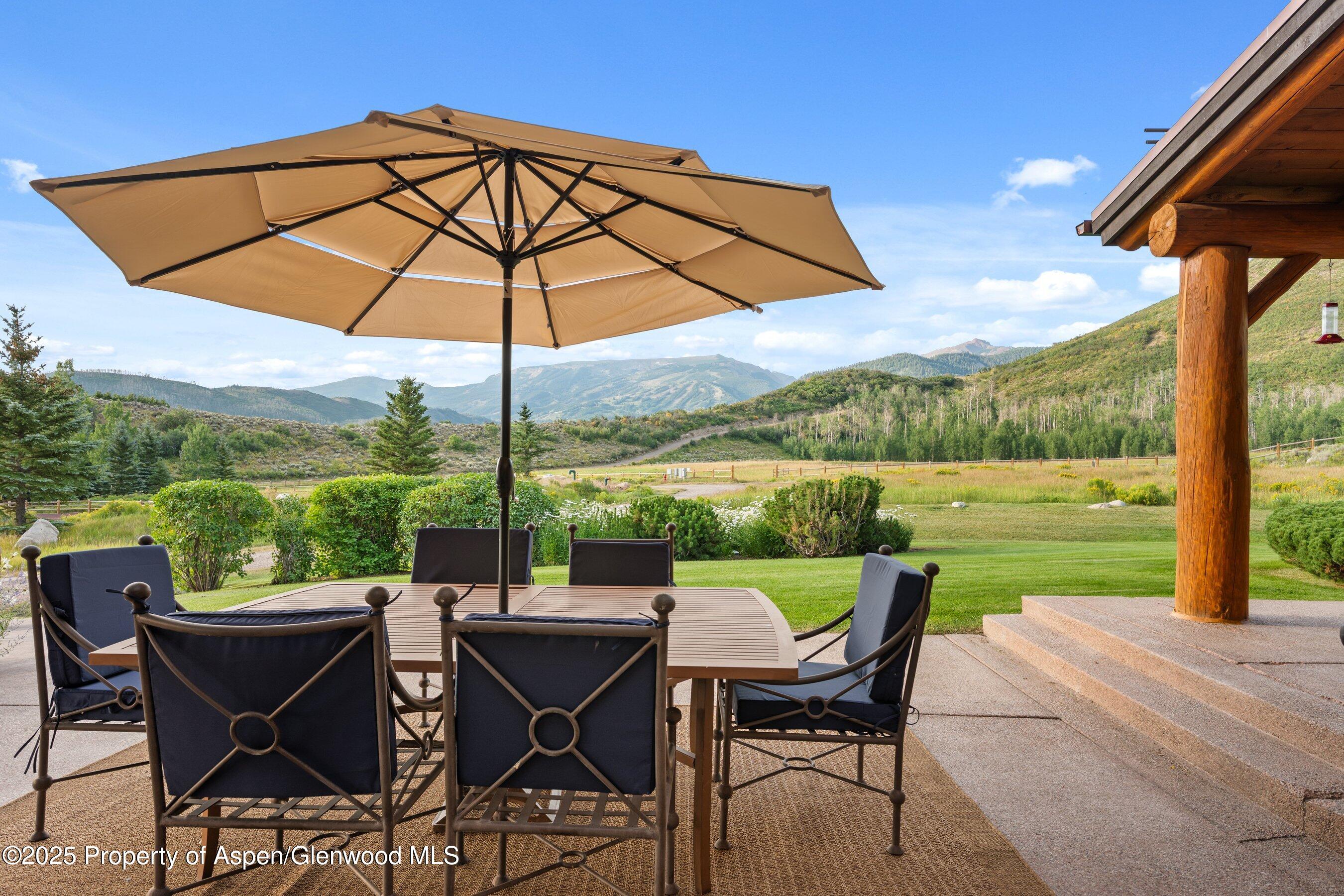 1301 Shield O Road Snowmass, CO 81654 - Photo 13 of 58 Outdoor Dining