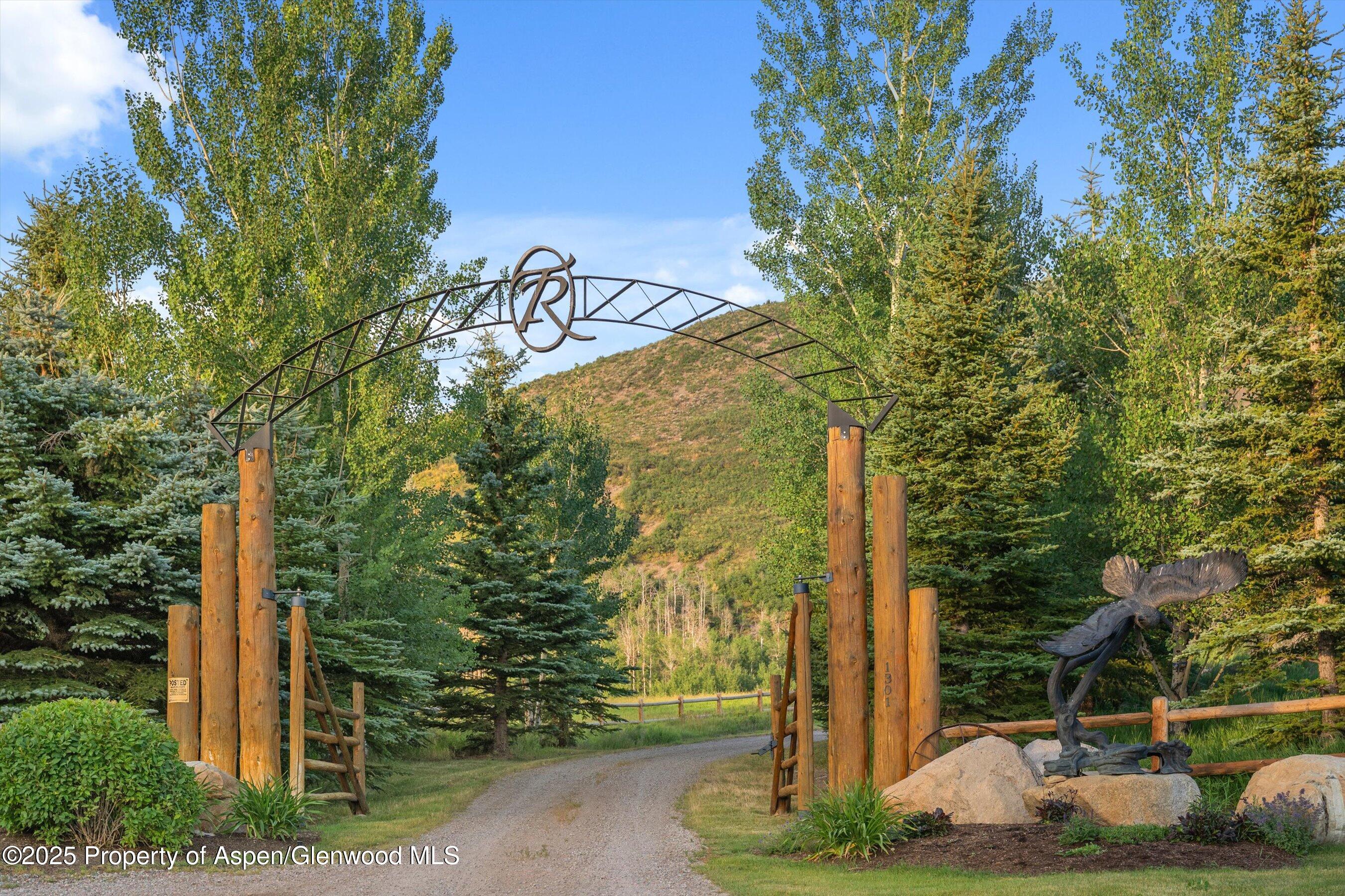 1301 Shield O Road Snowmass, CO 81654 - Photo 9 of 58 a view of a garden