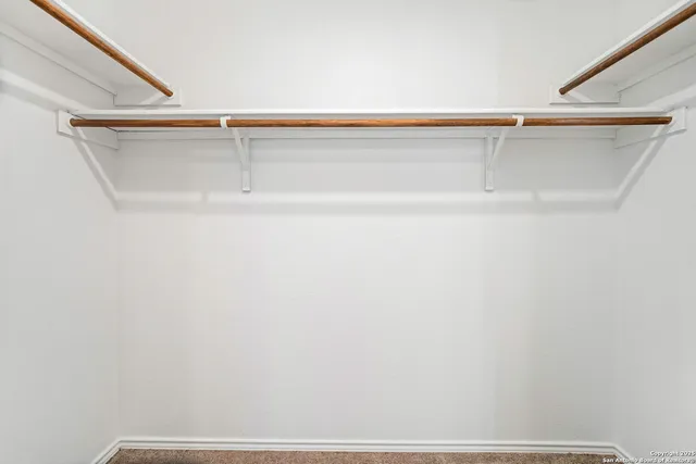 a close up view of racks