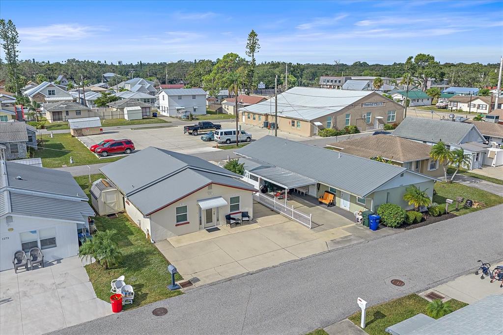 1260 Yoder Avenue Sarasota, FL 34239 - Photo 8 of 42 an aerial view of residential houses with outdoor space
