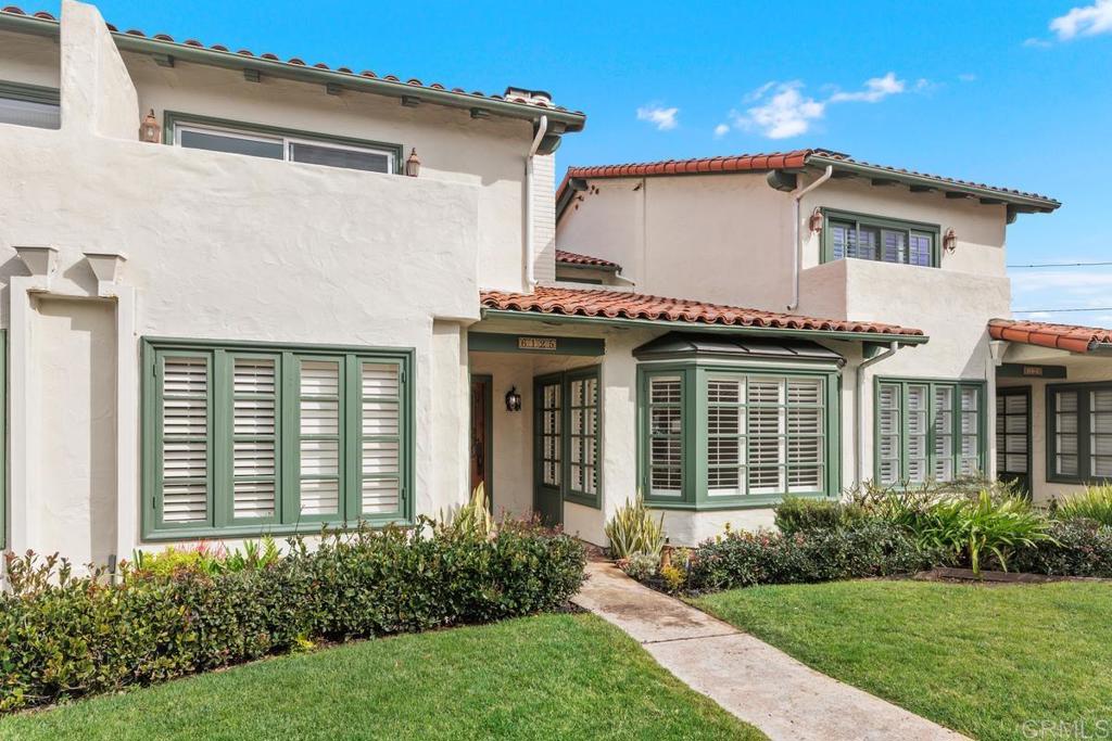 6125 La Flecha Rancho Santa Fe, CA 92067 - Photo 1 of 20 a view of a white house next to a yard