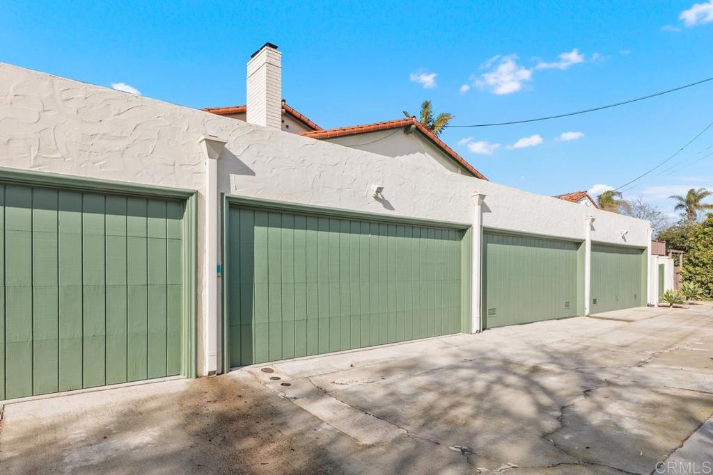 6125 La Flecha Rancho Santa Fe, CA 92067 - Photo 20 of 20 a view of a house with a backyard and garage