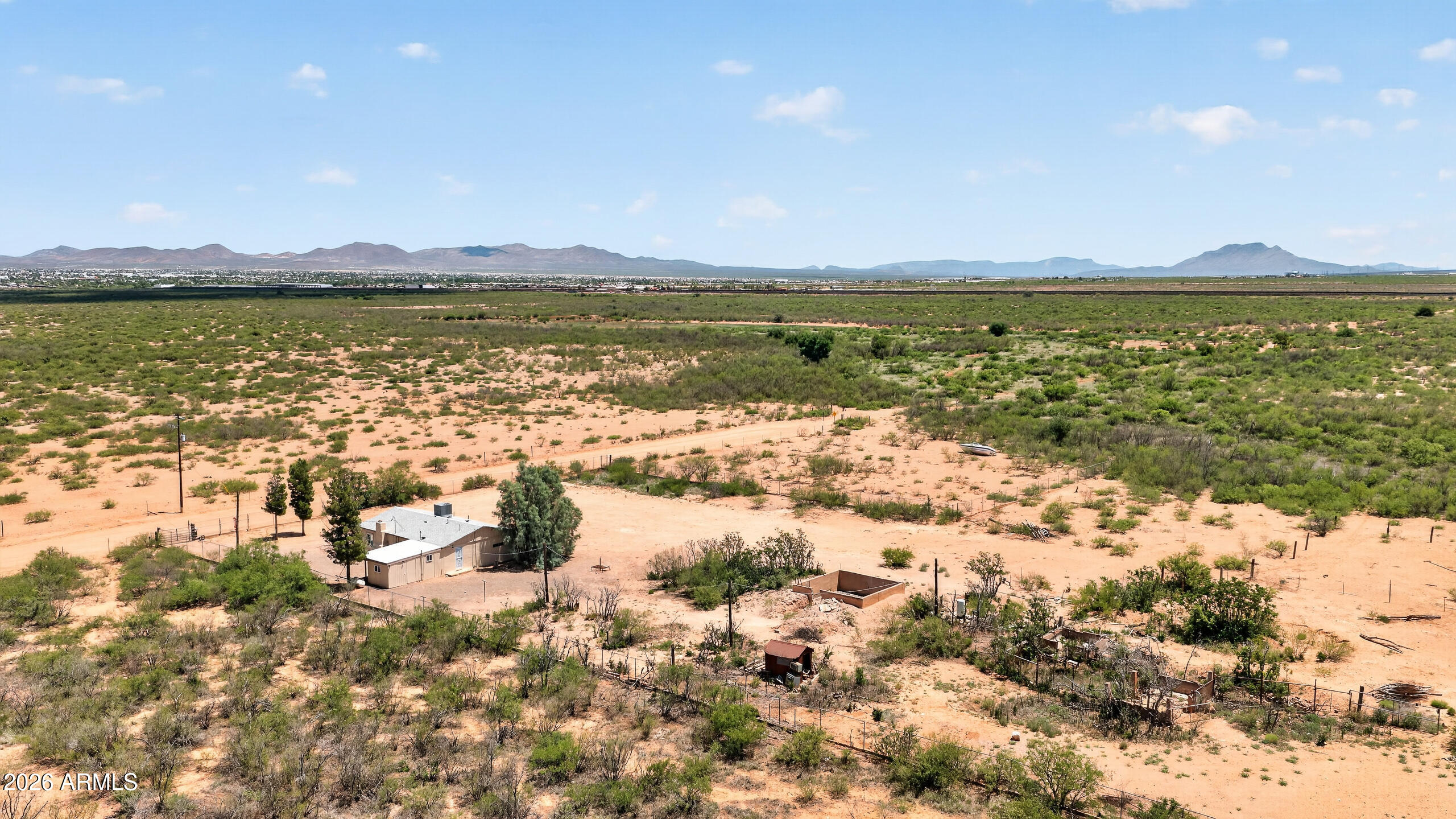1166 North Plantation Road Douglas, AZ 85607 - Photo 20 of 26 Aerial - 1166 N Plantation Rd-2