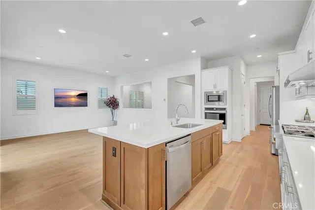 a close view of closet