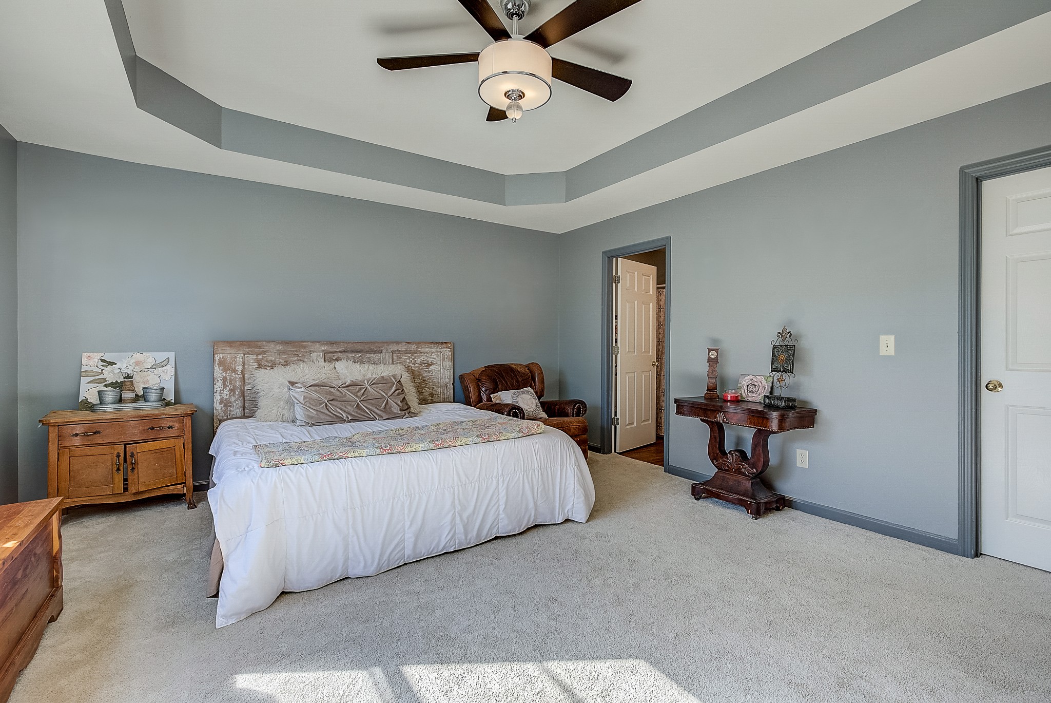 2404 Spring Ln Spring Hill Spring Hill, TN 37174 - Photo 20 of 26 a bedroom with a bed and furniture