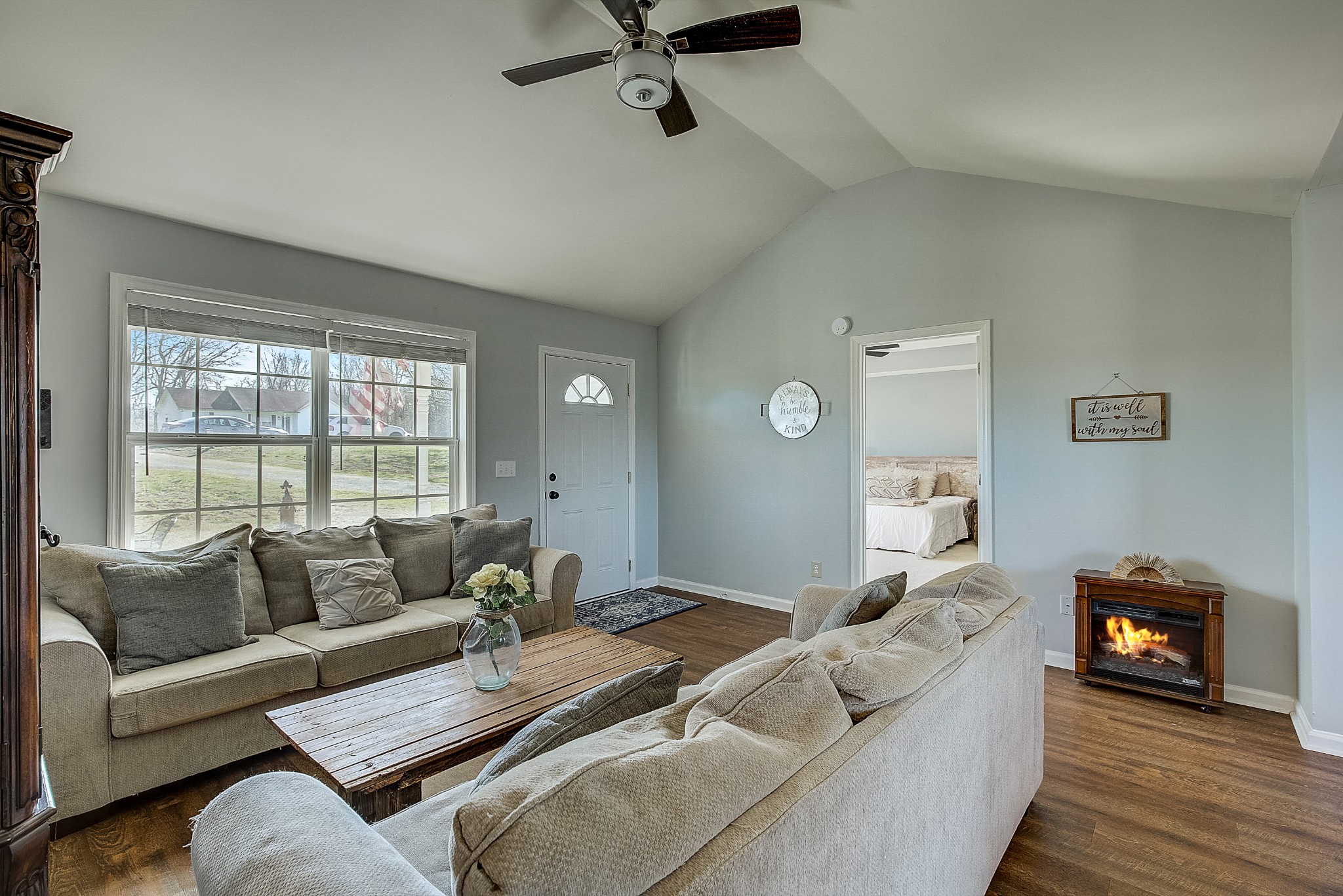 2404 Spring Ln Spring Hill Spring Hill, TN 37174 - Photo 6 of 26 a living room with furniture and a flat screen tv