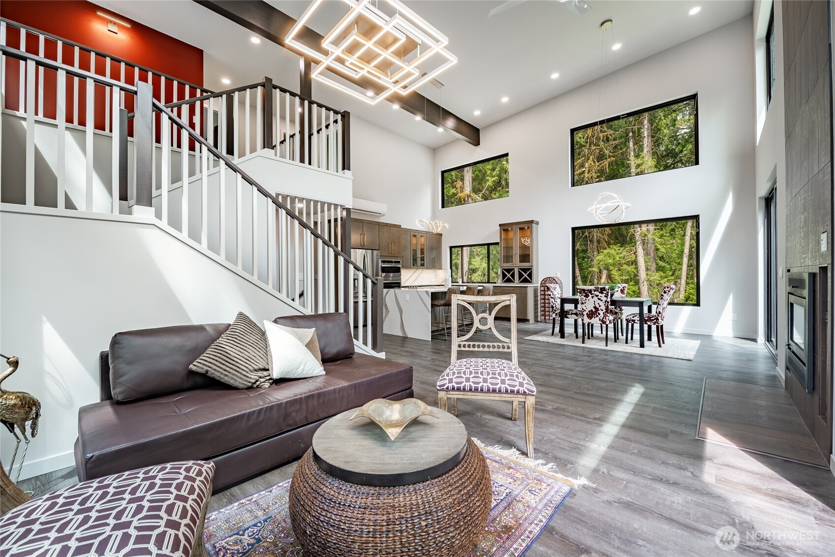 12031 Shuksan Rim Drive Deming, WA 98244 - Photo 4 of 39 a living room with furniture and a rug
