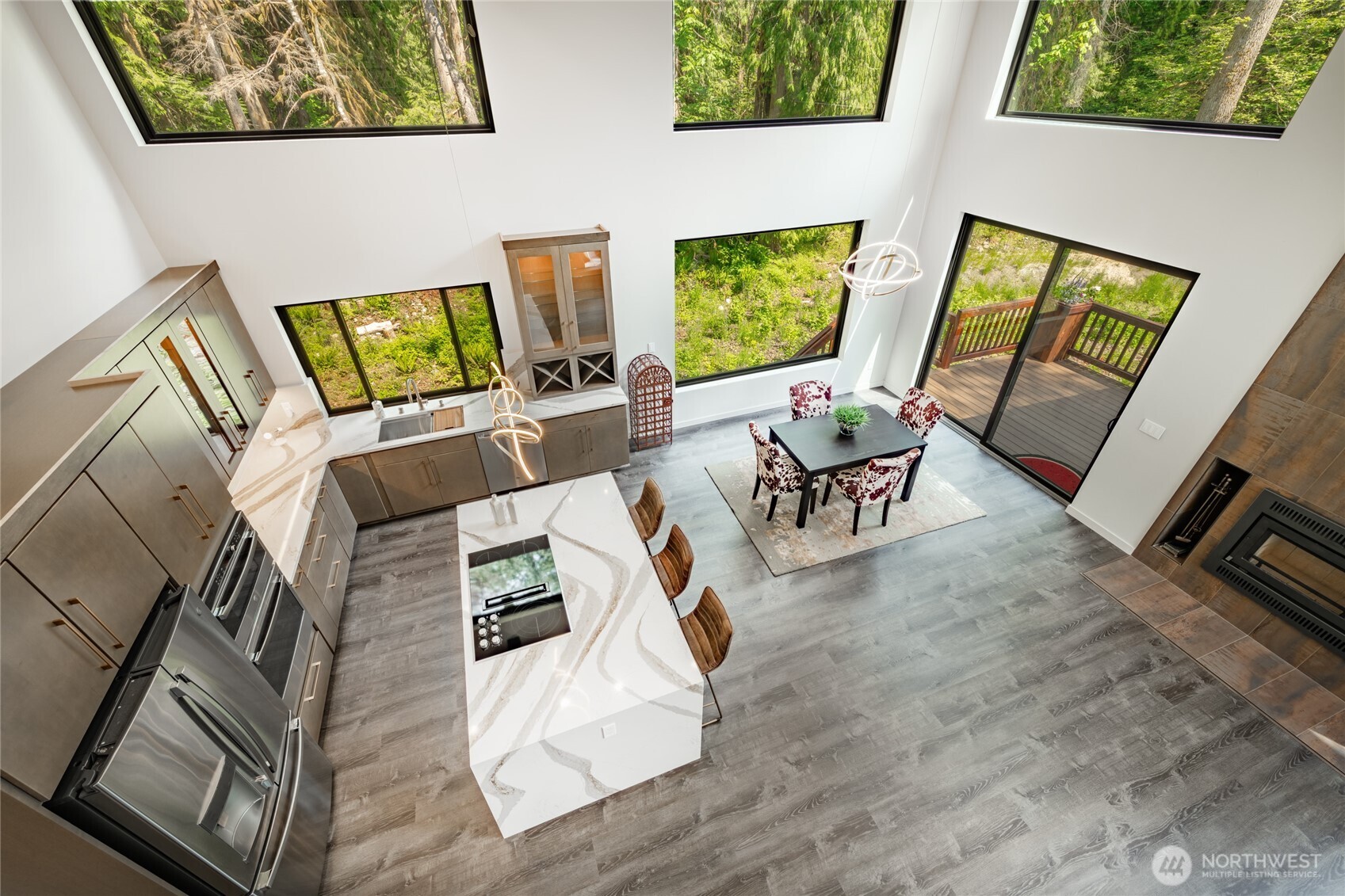 12031 Shuksan Rim Drive Deming, WA 98244 - Photo 8 of 39 a living room with furniture and a flat screen tv