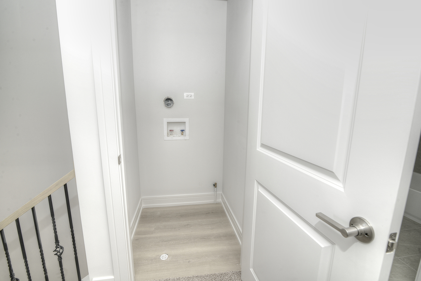 214 North Walnut Street Bensenville, IL 60106 - Photo 27 of 42 a view of staircase with white walls