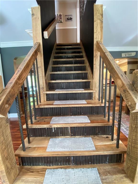 9935 Greiser Road Conneaut Lake, PA 16316 - Photo 31 of 50 a view of entryway and hall with wooden floor