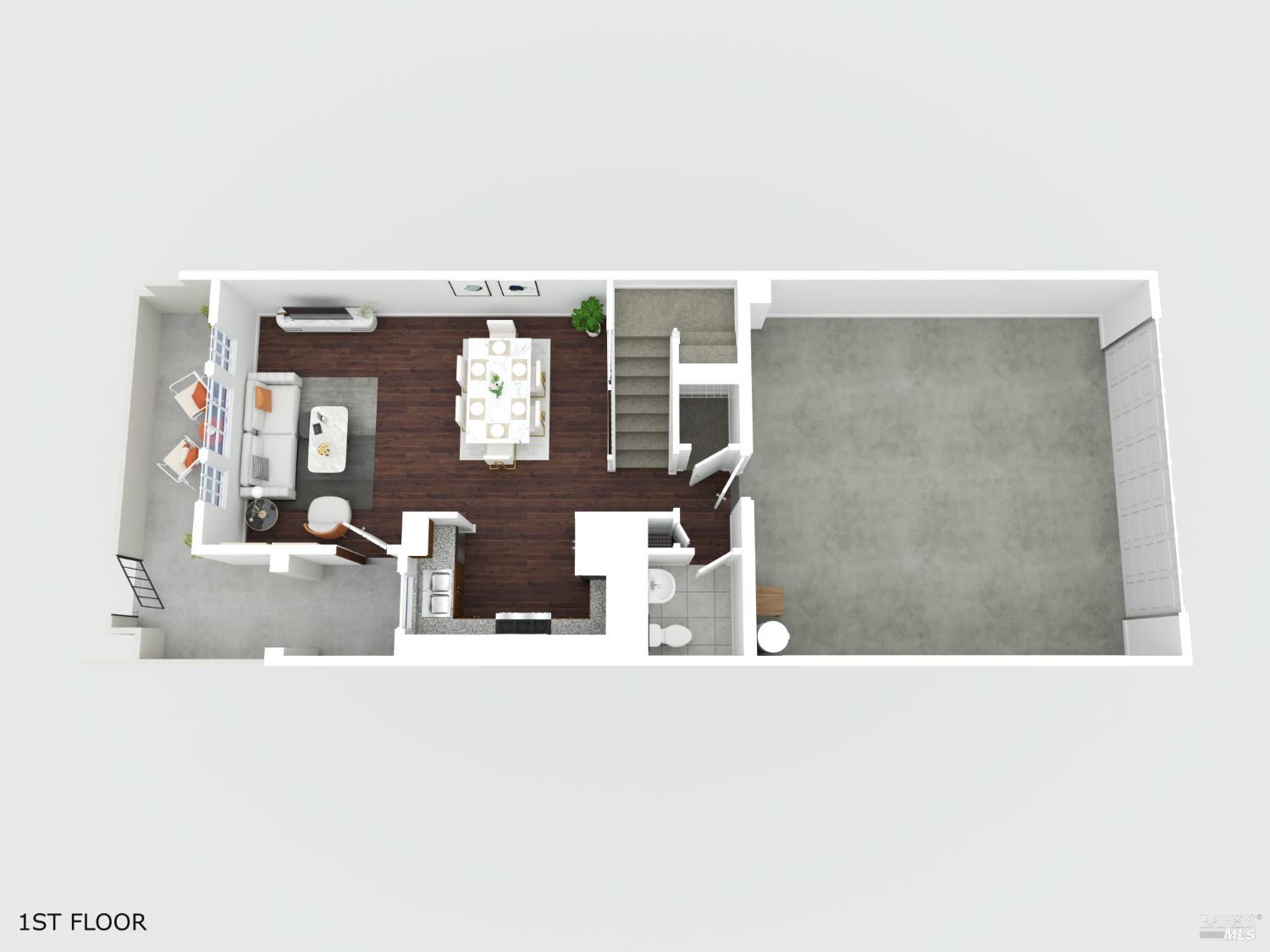 2216 Bell Flower Lane Santa Rosa, CA 95404 - Photo 62 of 66 3D Render