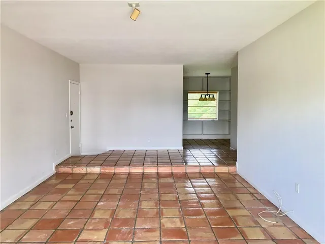 a view of empty room