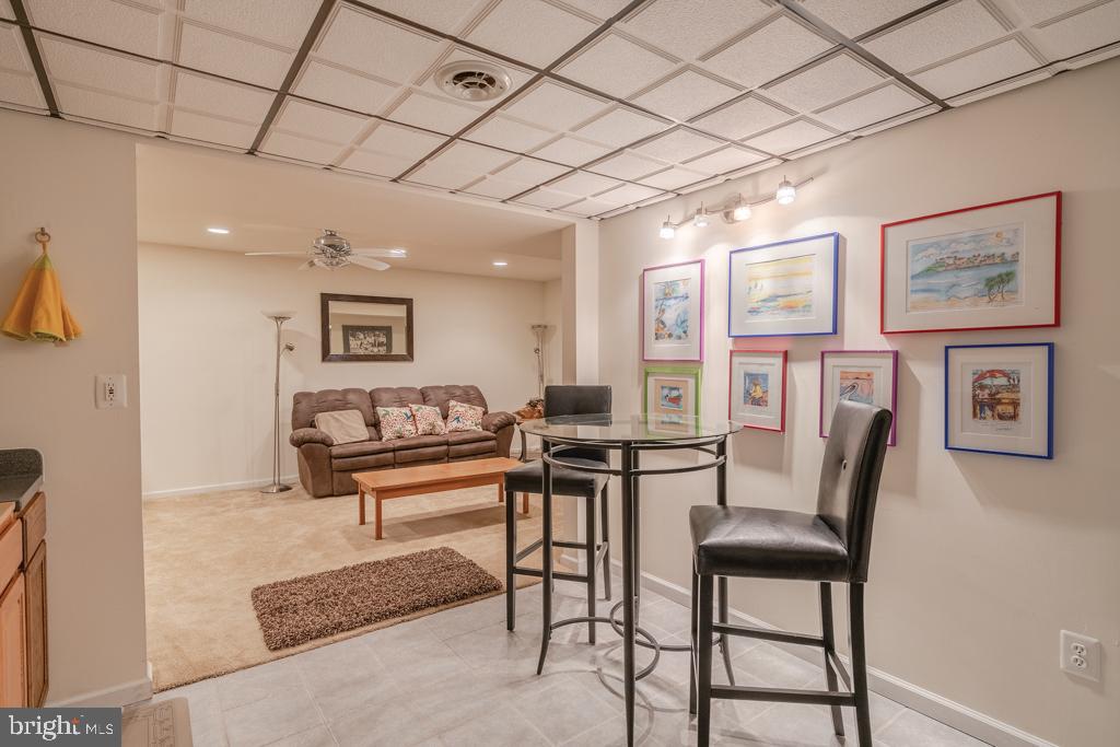 10424 Settle School Road Rixeyville, VA 22737 - Photo 36 of 53 Lower level bar/family room