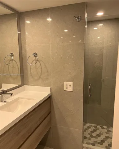 a front view of a building with street