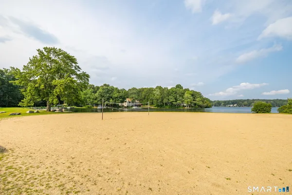 a view of an ocean and beach