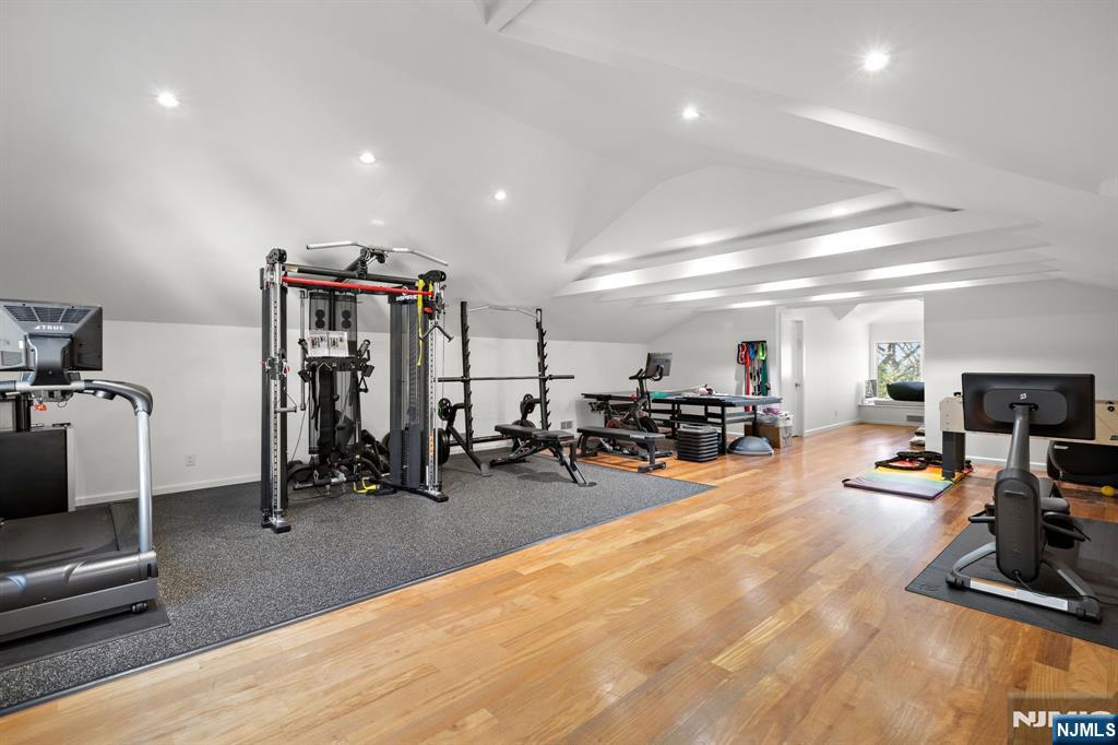 425 Highview Road Englewood, NJ 07631 - Photo 27 of 48 a view of a room with gym equipment