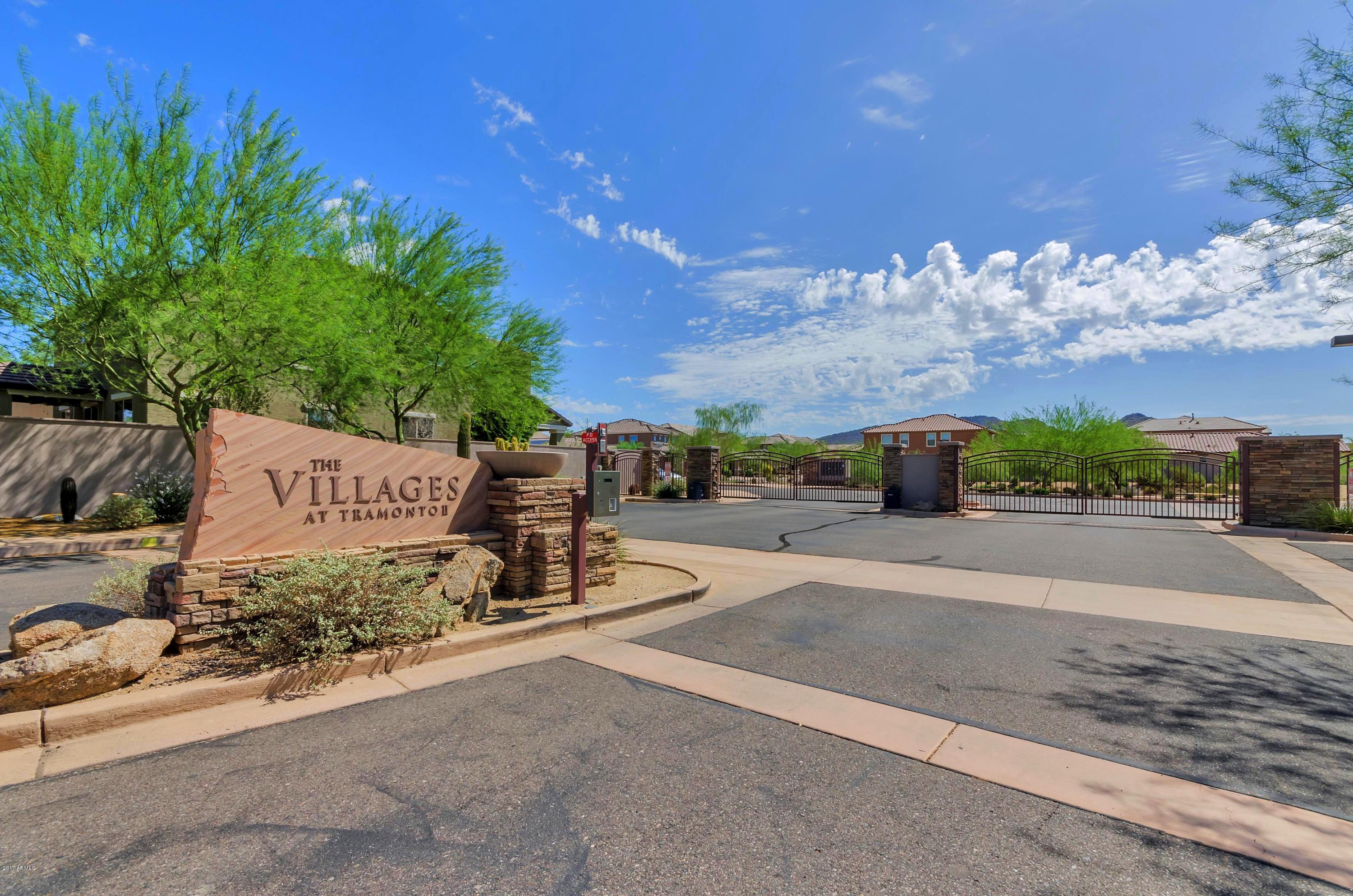 3316 West Florimond Road Phoenix, AZ 85086 - Photo 3 of 39 Gated Community Entrance