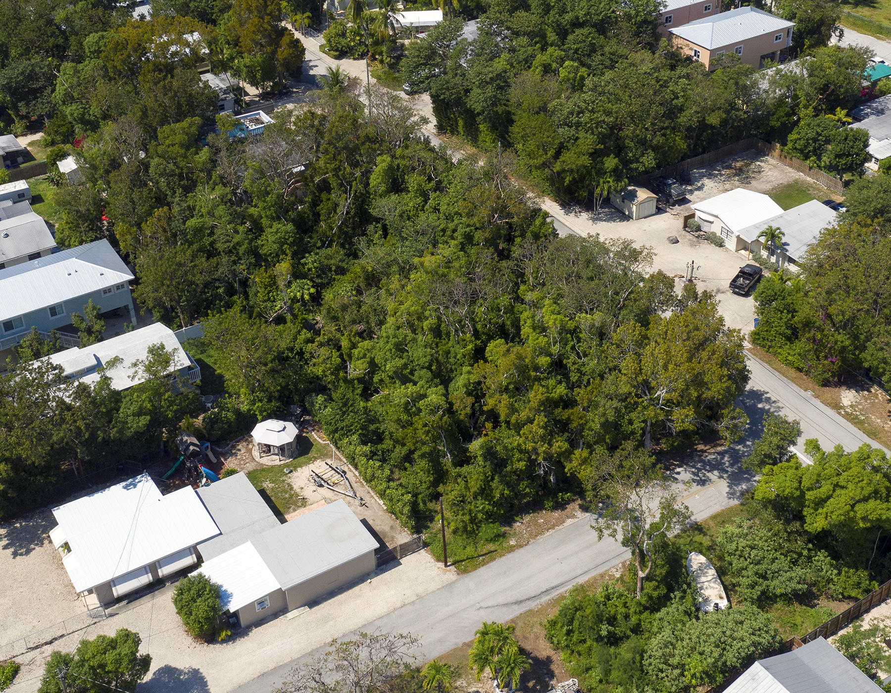 29 Dolphin Road, Unit 2 Key Largo, FL 33037 - Photo 9 of 10 Aerial to Dolphin Lot 1 and 2