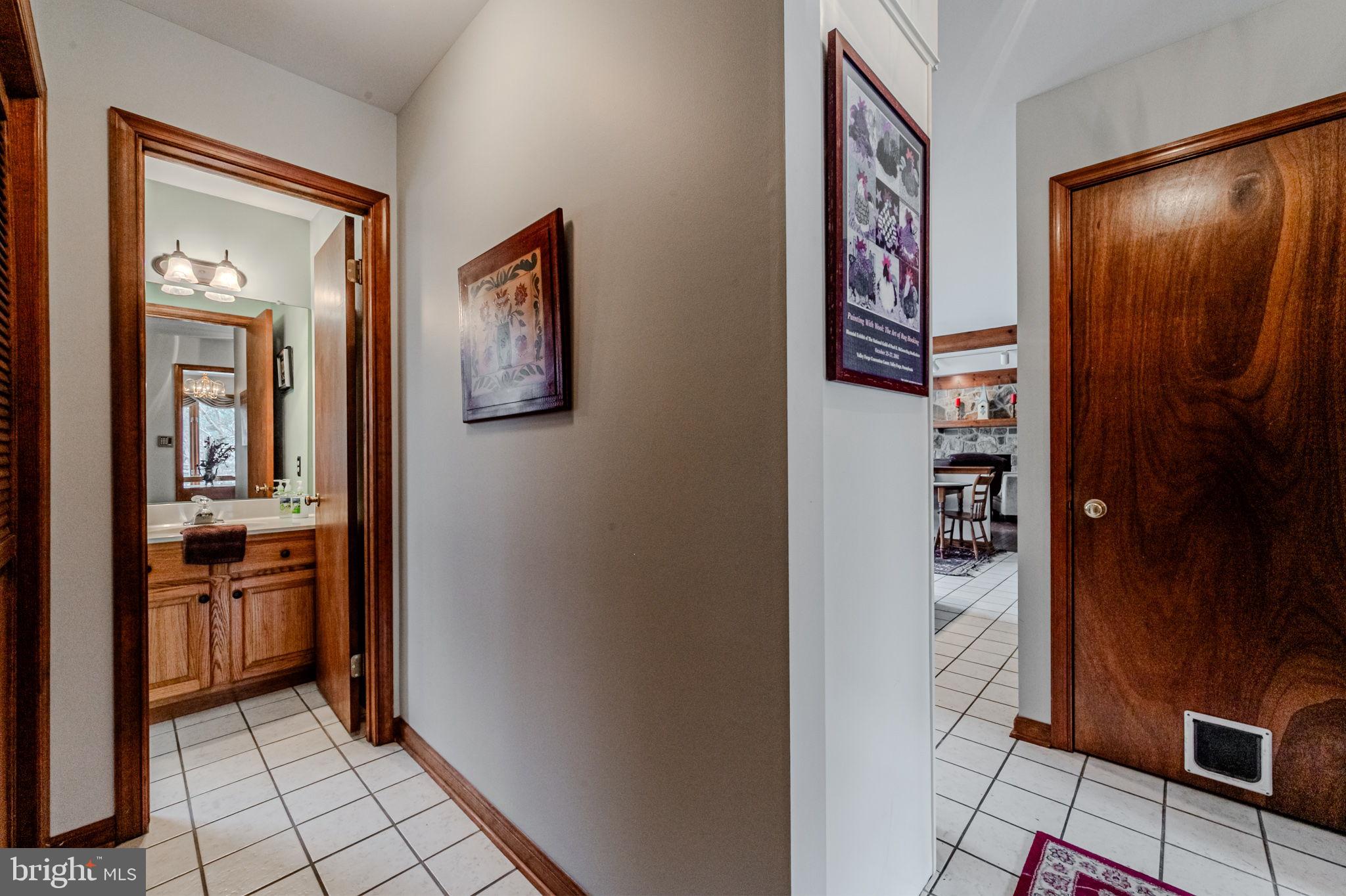 53 Bullock Road Chadds Ford, PA 19317 - Photo 21 of 65 a view of an entryway with wooden floor