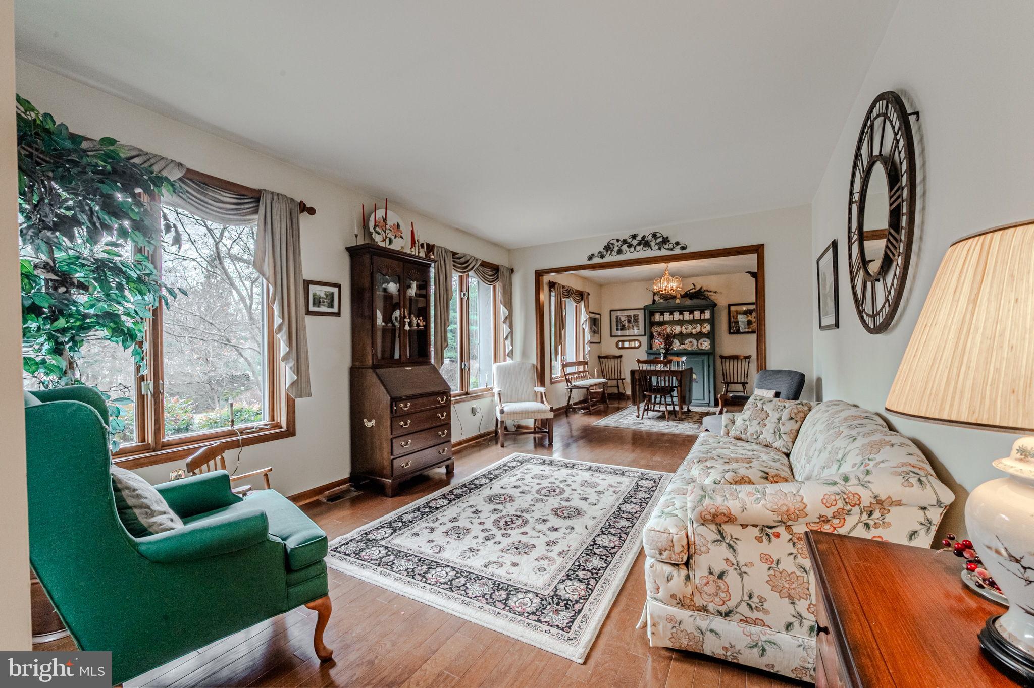 53 Bullock Road Chadds Ford, PA 19317 - Photo 28 of 65 a living room with furniture and a flat screen tv