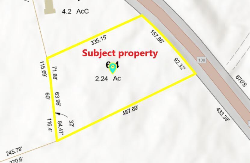 Lot 06-04 Route 109 Route Acton, ME 04001 - Photo 4 of 4 Plot Plan