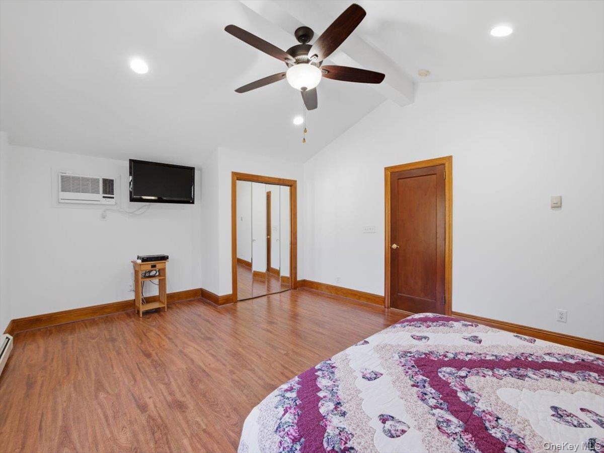 311 Gate Hill Coop Road Stony Point, NY 10980 - Photo 23 of 42 This room features vaulted ceilings with recessed lighting and a ceiling fan