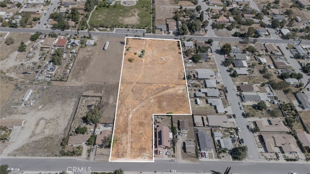 1130 East George Street Banning, CA 92220 - Photo 3 of 15 an aerial view of a backyard