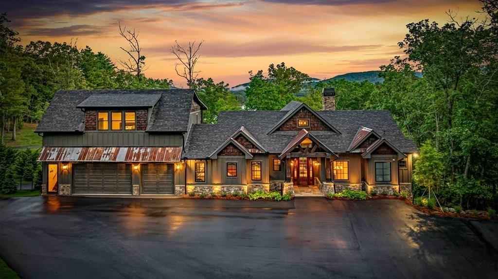 66 Rome Point Blue Ridge, GA 30513 - Photo 2 of 59 a front view of a house with a yard