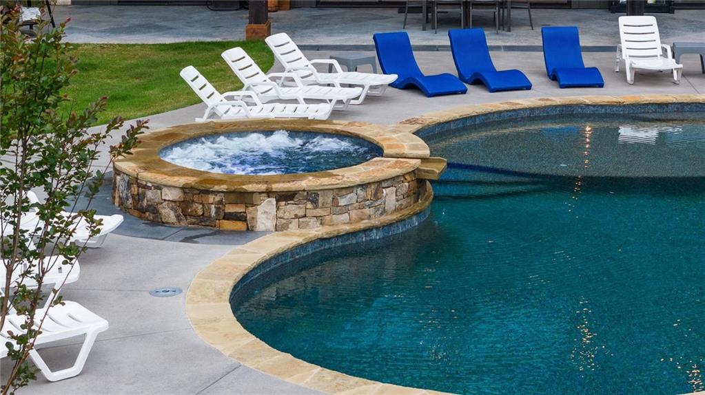 66 Rome Point Blue Ridge, GA 30513 - Photo 6 of 59 a view of a swimming pool with a yard