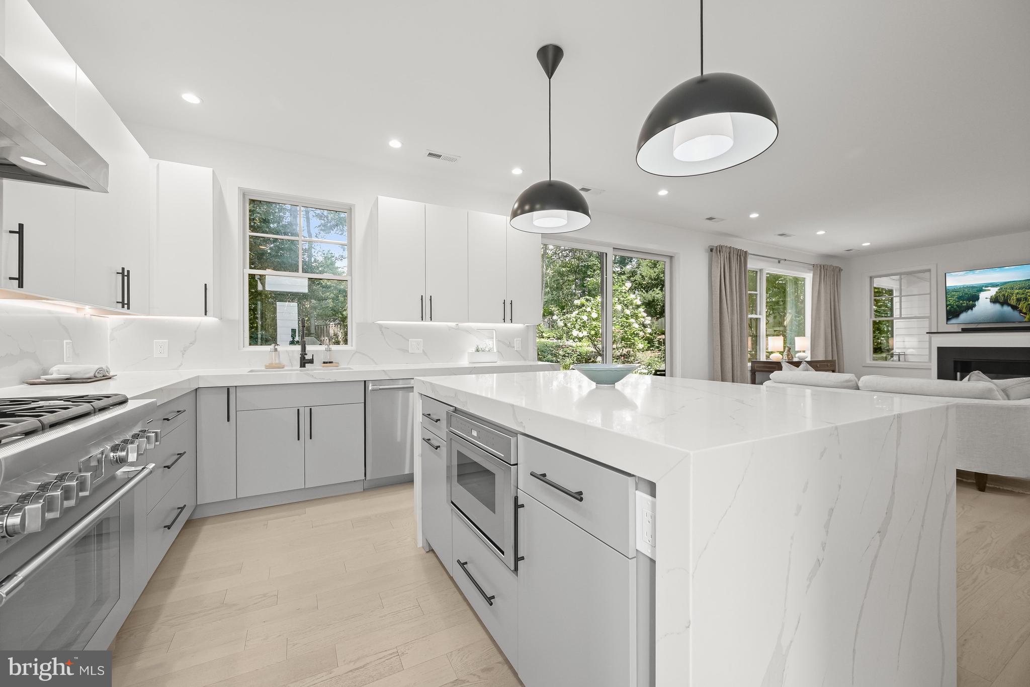 5605 Overlea Road Bethesda, MD 20816 - Photo 25 of 53 The Island Kitchen